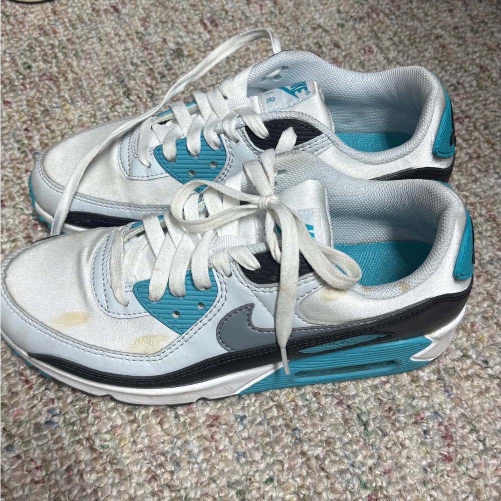Nike women sneakers Teal & Gray Air Max Style Sneakers